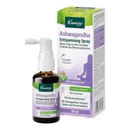 Spray de relaxamento Kneipp Ashwagandha, 30 ml