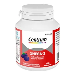 Cápsulas mastigáveis Centrum Omega-3, 120 peças
