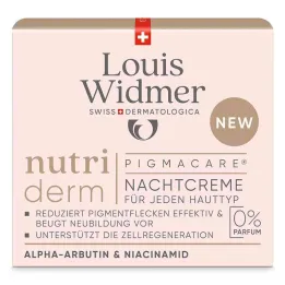 Widmer nutriderm Pigmacare creme noturno sem P., 50 ml