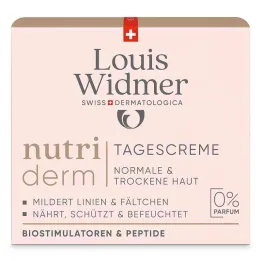 Creme de dia Widmer Nutriderm sem P., 50 ml