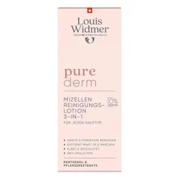 Widmer purederm loção de limpeza micelar sem perfume, 200 ml