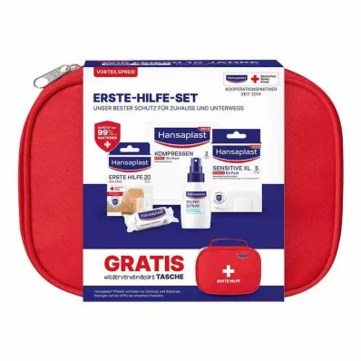 HANSAPLAST Conjunto DRK Pacote combinado de primeiros socorros de 1 peça, 1 peça HANSAPLAST Conjunto DRK Pacote combinado de primeiros socorros de 1 peça, 1 peça
