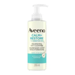 Aveeno Calm + Restore limpador facial nutritivo de aveia, 200 ml