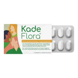 Cápsulas vaginais de bactérias de ácido láctico Kadeflora, 6 unidades