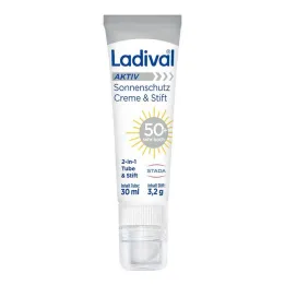 Ladival Creme Protetor Solar Ativo & Caneta LSF 50+ , 30 ml
