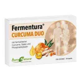 Fermentura Curcuma Duo cápsulas, 30 unid