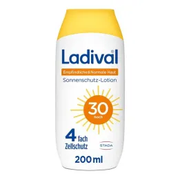 Loção para pele sensível + normal Ladival LSF 30, 200 ml