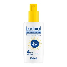 Ladival spray protetor solar para pele alérgica LSF 30, 150 ml