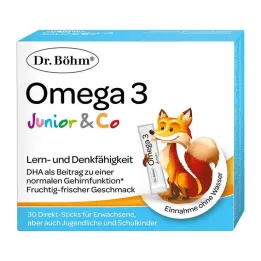 Böhm Omega-3 Junior Direct Sticks, 30X1,5 g