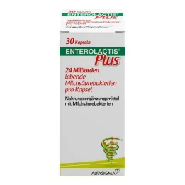 Cápsulas Enterolactis Plus, 30 unidades