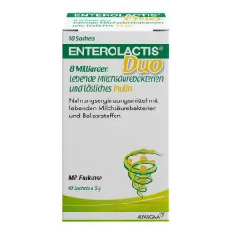 Sachês de pó Enterolactis Duo, 10x5 g