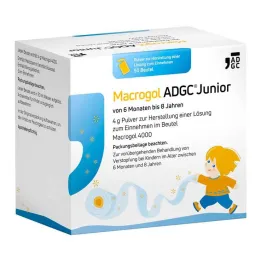 Macrogol ADGC Junior 6 M-8J 4g pó para H.e.L. para levar, 50 peças