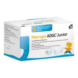 MACROGOL ADGC Junior 6M-8Y 4g Pó para Solução Oral, 30 unidades