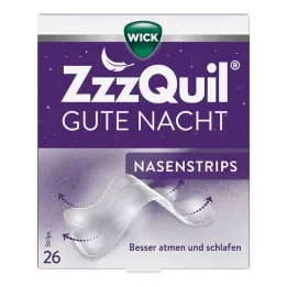 WICK Zzzquil Tiras Nasais Good Night, 26 unidades
