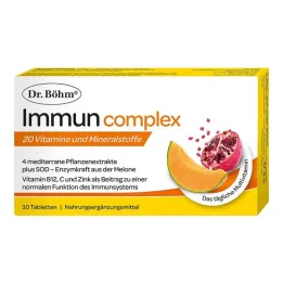 Comprimidos do complexo Dr. Böhm Immun, 30 unidades