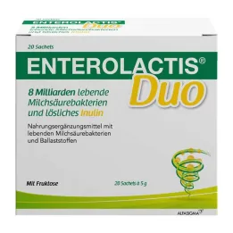 Sachês de pó Enterolactis Duo, 20x5 g