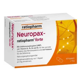 Cápsulas Neuromax-ratiopharm forte, 40 unidades