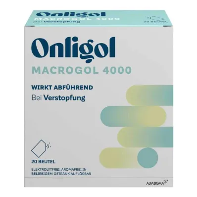 Onligol Macrogol 4000 pó para preparação de sachê de solução, 20X10 g Onligol Macrogol 4000 pó para preparação de sachê de solução, 20X10 g