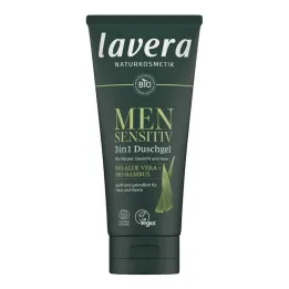 Lavera Men 3 em 1 gel de banho DE, 200 ml