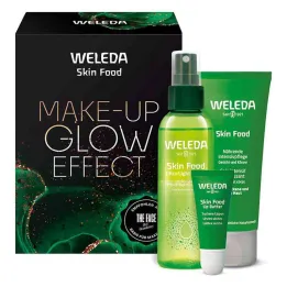 Weleda Conjunto Skin Food Face Make-up Efeito Brilho (1 peça)
