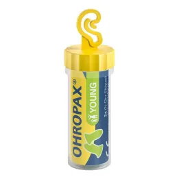 Tampões intra-auriculares de espuma Ohropax Young, 2 unidades