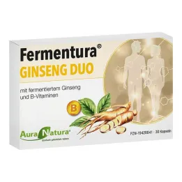 Cápsulas Fermentura Ginseng Duo, 30 unid