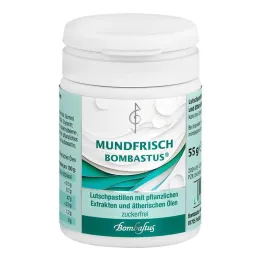 Pastilhas Bombastus para refrescar o hálito, sem açúcar, 55 g