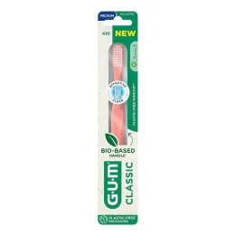 GUM Escova de dentes clássica compacta média, 1 un