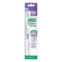 GUM Escova de dentes sônica Sonic Ortho, 1 un
