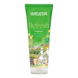 Weleda Creme de Banho Refresh Cítrico, 200 ml