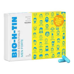 Cápsulas Bio-H-Tin Hair Essentials Men Forte, 30 unidades
