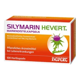 Cápsulas de cardo leiteiro Silymarin Hevert, 100 unidades