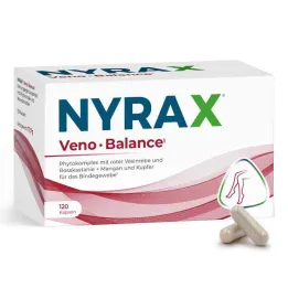 Cápsulas de tecido conjuntivo Nyrax Veno Balance Phytocomplex (120 peças)