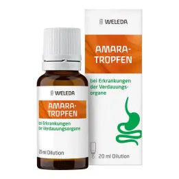 Amara gotas diluição, 20 ml