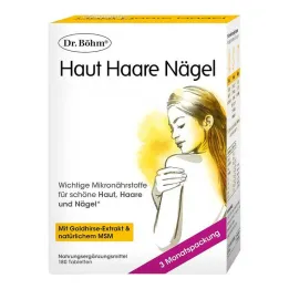 Böhm Skin Hair Nails Comprimidos, 180 unidades