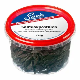 Pastilhas de amônia Salmix sem açúcar, 135 g