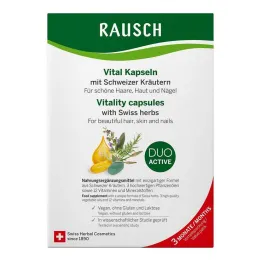 Cápsulas Rausch Vital com ervas suíças, 3X30X2 unidades