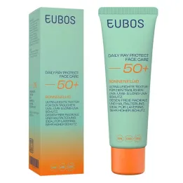 EUBOS DAILY Fluido Protetor Solar LSF Creme de dia 50+ 50 ml, 50 ml