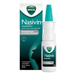 WICK Spray nasal Nasivin OK adultos / Schulkin.0,5 mg / ml, 10 ml