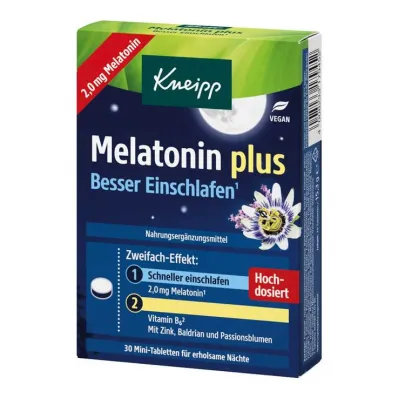 Kneipp Melatonina mais comprimidos, 30 unidades Kneipp Melatonina mais comprimidos, 30 unidades