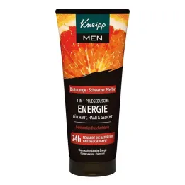 Kneipp Men 3 em 1 Care Chuveiro Energético, 200 ml
