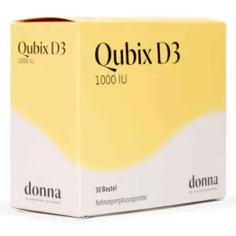 Medis Qubix Vitamina D3 1000 IU em pó (30 peças)