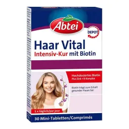 Abbey Hair Vital Comprimidos de Tratamento Intensivo, 30 unid