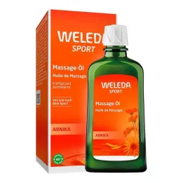 Óleo de massagem esportiva Weleda Arnica, 200 ml