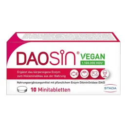 Comprimidos veganos Daosin, 10 unidades