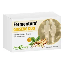Cápsulas Fermentura Ginseng Duo, 60 un