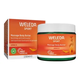Weleda Sport Massagem Manteiga Corporal, 150 ml
