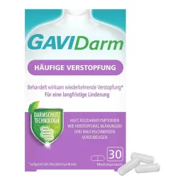 Cápsulas Gavidarm para constipação frequente, 30 unidades