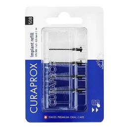 Implante de escova interdental Curaprox Cps 508 1,7 - 8,5 mm, 4 unid