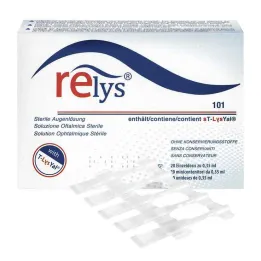 Relys colírio em dose única, 20x0,35 ml
